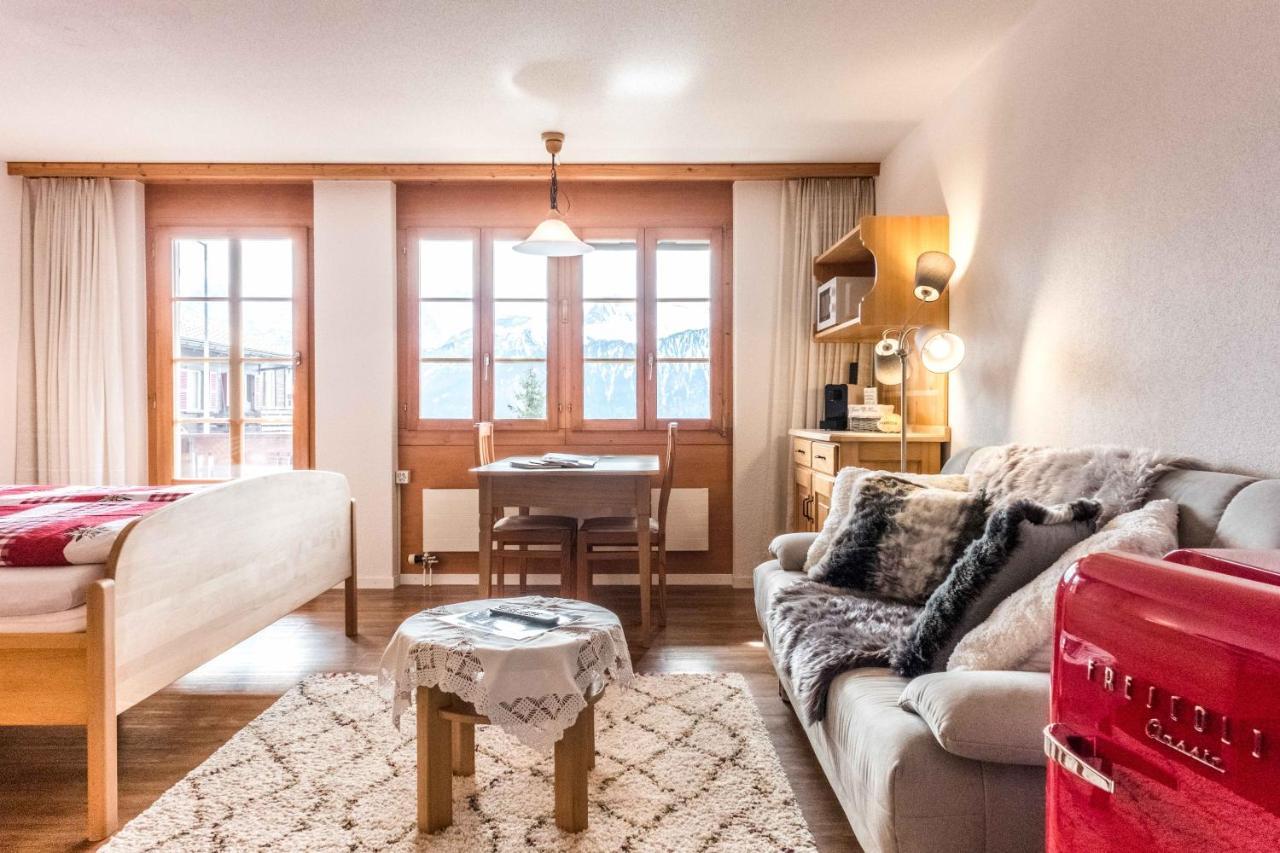 Studio Burgfeld - Griwa Rent Ag Beatenberg Dış mekan fotoğraf